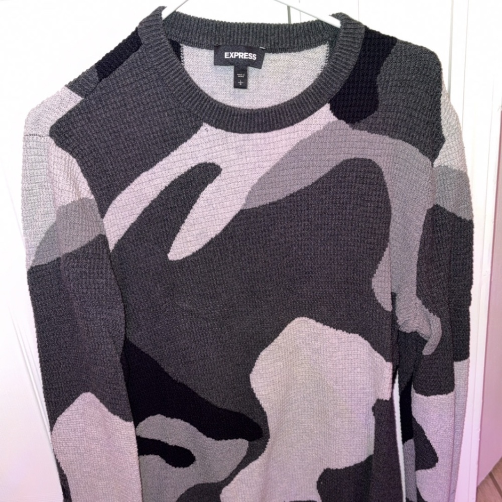 Camo Express Sweater